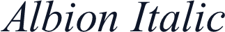 Albion Italic