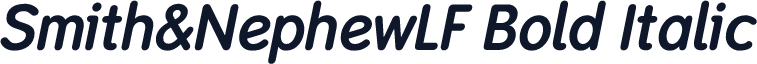 Smith&NephewLF Bold Italic