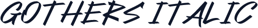 Gothers Italic
