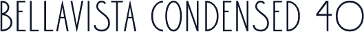 Bellavista Condensed 40