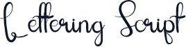 Lettering Script