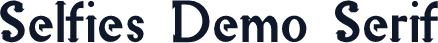 Selfies Demo Serif