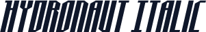 Hydronaut Italic