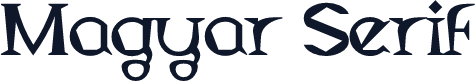 Magyar Serif
