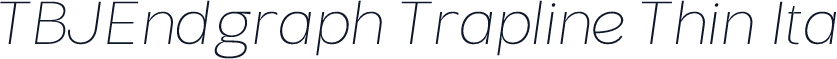 TBJEndgraph Trapline Thin Ita