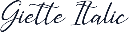 Giette Italic