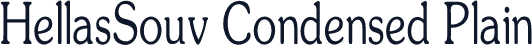 HellasSouv Condensed Plain