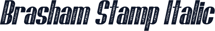 Brasham Stamp Italic