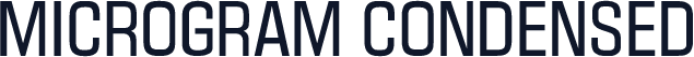 Microgram Condensed