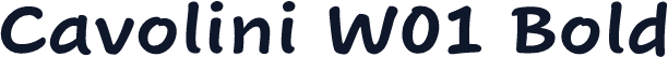 Cavolini W01 Bold