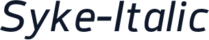 Syke-Italic