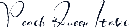 Peach Queen Italic