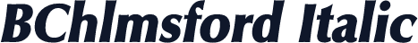 BChlmsford Italic