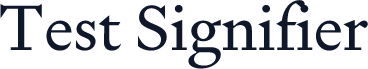 Test Signifier