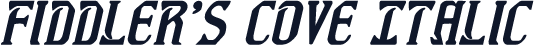 Fiddler's Cove Italic