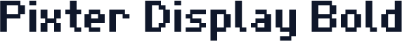 Pixter Display Bold