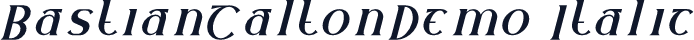 BastianCaltonDemo Italic