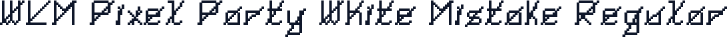 WLM Pixel Party White Mistake Regular