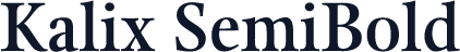 Kalix SemiBold