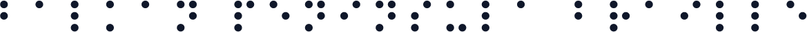 Balkan Peninsula Braille