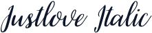 Justlove Italic