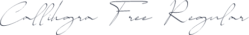 Callihgra Free Regular