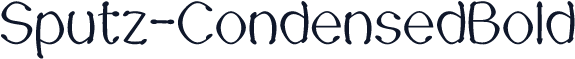 Sputz-CondensedBold