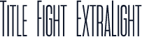 Title Fight ExtraLight