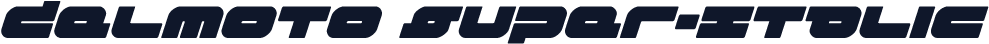 Delmoto Super-Italic