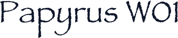 Papyrus W01