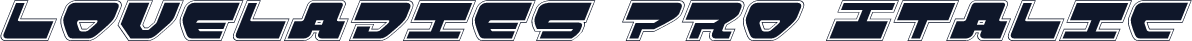 Loveladies Pro Italic