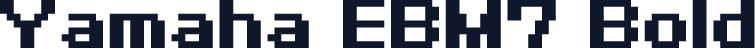 Yamaha EBM7 Bold