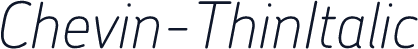 Chevin-ThinItalic