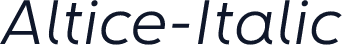 Altice-Italic