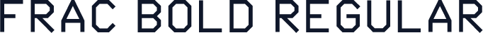 FRAC Bold Regular