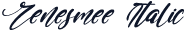 Renesmee Italic