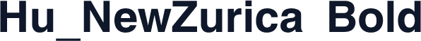 Hu_NewZurica Bold