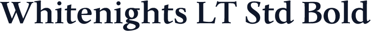 Whitenights LT Std Bold