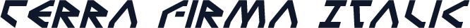 Terra Firma Italic
