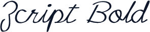 Zcript Bold