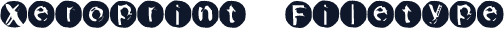 Xeroprint  Filetype