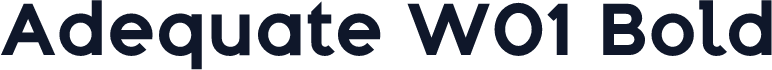 Adequate W01 Bold