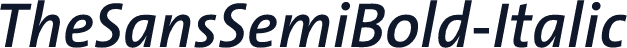 TheSansSemiBold-Italic