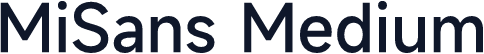 MiSans Medium