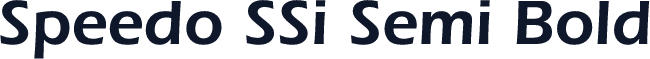 Speedo SSi Semi Bold