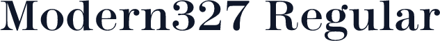 Modern327 Regular