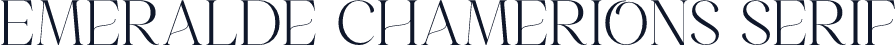 Emeralde Chamerions Serif
