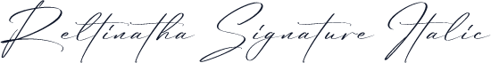 Reltinatha Signature Italic