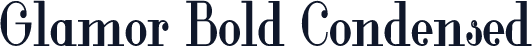 Glamor Bold Condensed