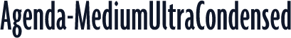 Agenda-MediumUltraCondensed